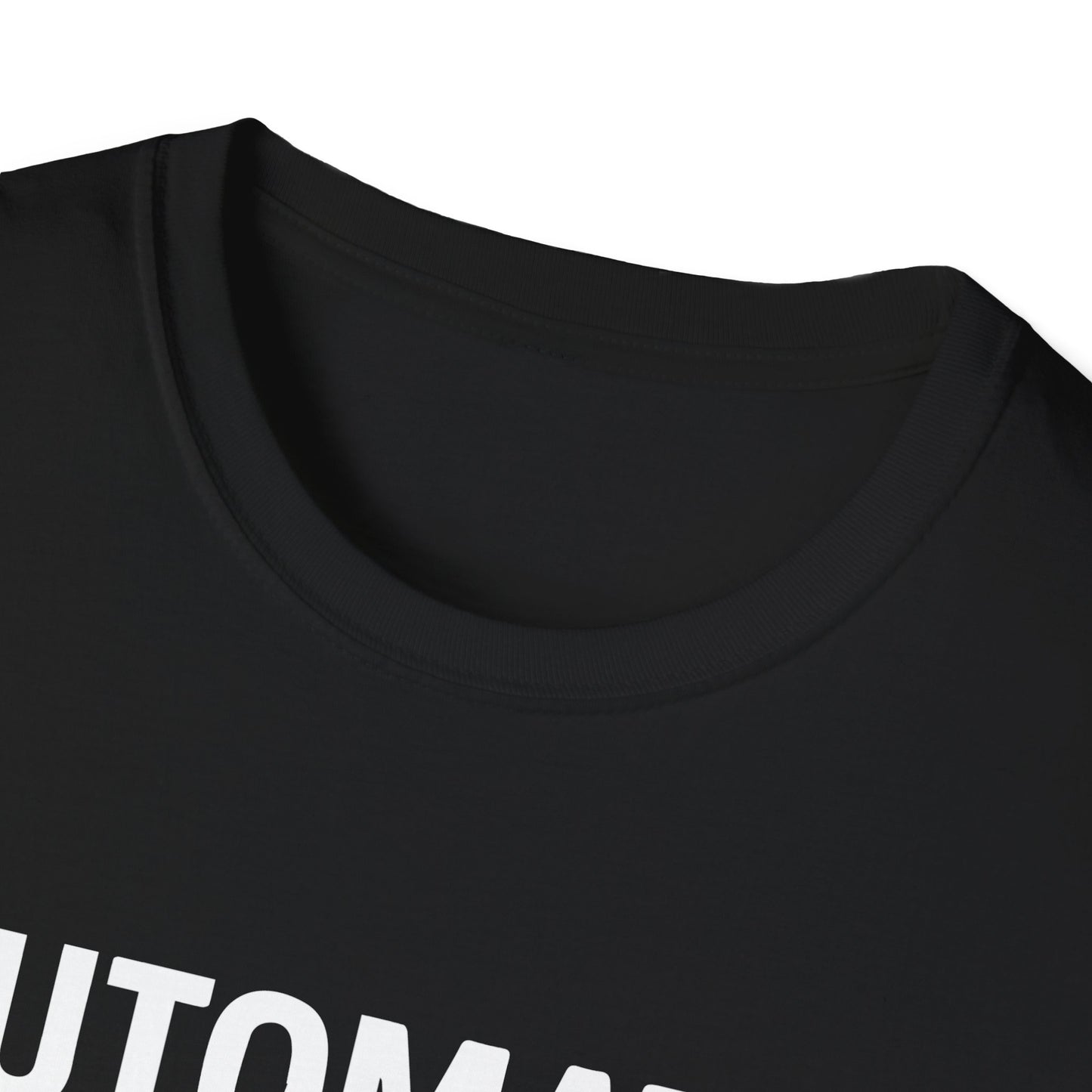 Funny AI Humor T-Shirt - Automated my job, still got scheduled for back-to-back meetings