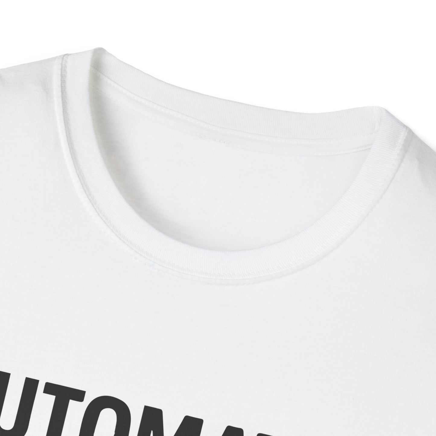 Funny AI Humor T-Shirt - Automated my job, still got scheduled for back-to-back meetings