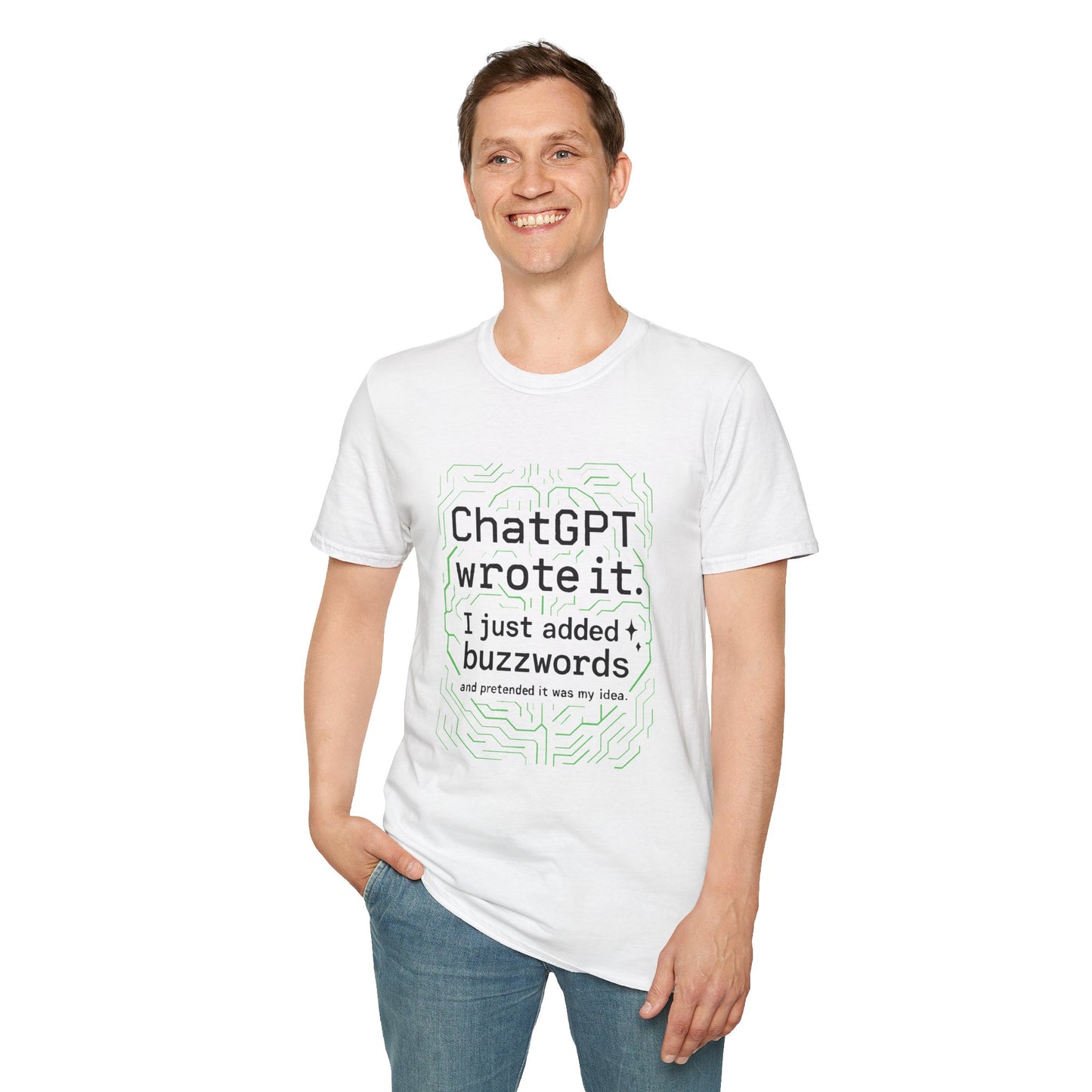 Unisex T-Shirt AI Chat GPT Buzzwords