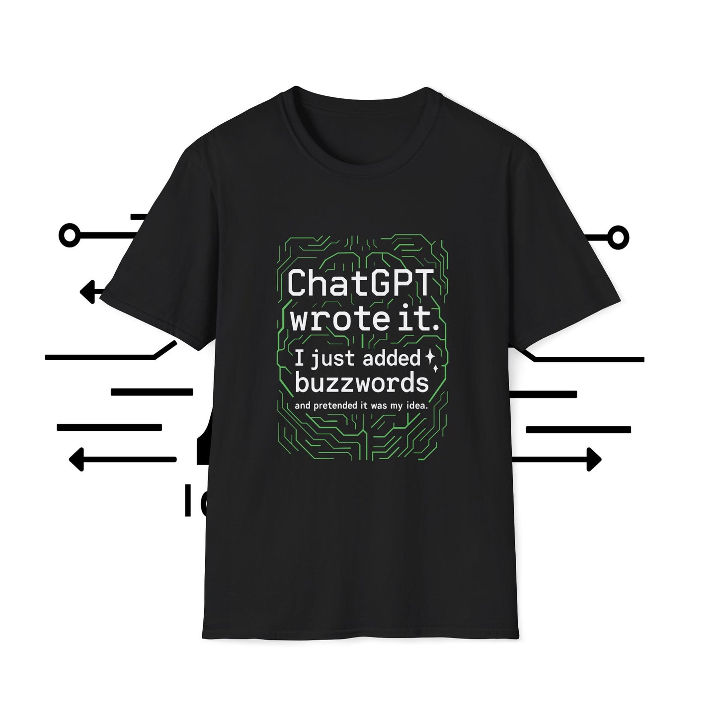 Unisex T-Shirt AI Chat GPT Buzzwords