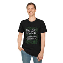 Unisex T-Shirt AI Chat GPT Buzzwords