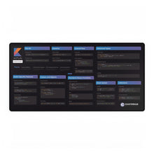 Kotlin Cheat Sheet Mousepad - Code Efficiently, Code with Confidence!