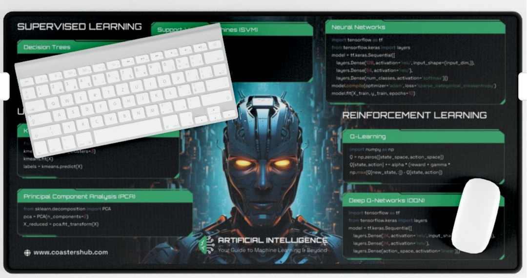 AI & Machine Learning Desk Pad